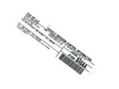 Jeep 47480846AA LABEL VECI Label