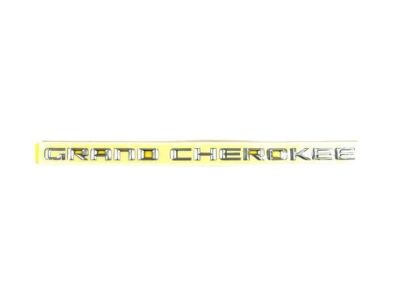 Jeep 68223748AA NAMEPLATE Front Door Grand CHEROKEE