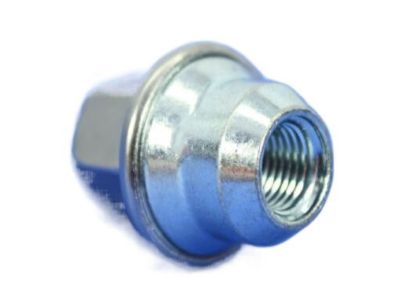 Mopar 6504672 Wheel Nut, Bright Silver Quartz, Front