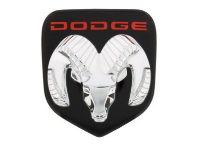Dodge 55295240 MEDALLION Hood Rams Head