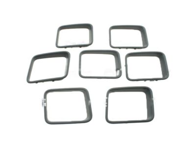 Jeep 5ZL71TZZAA TRIM RING KIT Radiator Grille