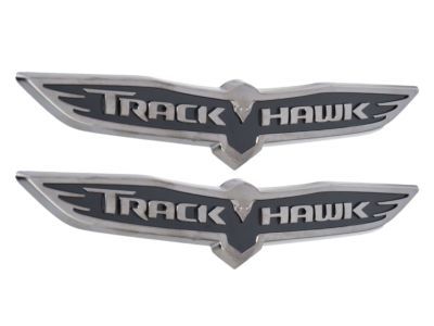 Jeep 68365253AB NAMEPLATE Liftgate Track Hawk