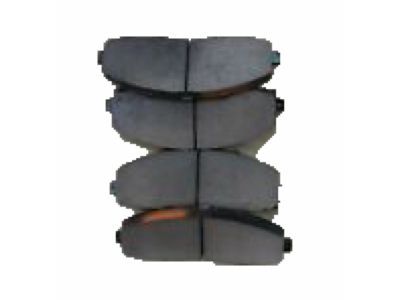 Jeep 68376750AA Brake Pads Hardware Kit