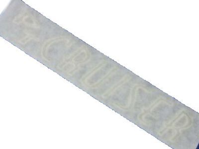 Chrysler 5303581AB NAMEPLATE PT CRUISER