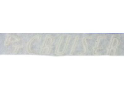 Chrysler 5303581AB NAMEPLATE PT CRUISER