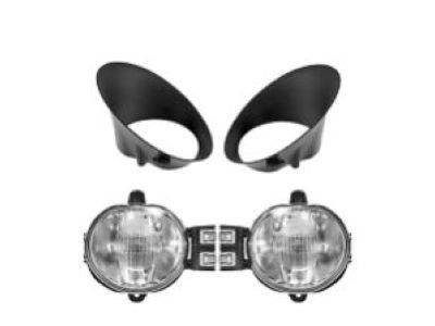 Mopar 55077475AB Lamp And Bracket Fog Lamp