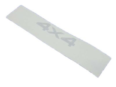 Jeep 5FJ61CA1AB DECAL 4x4