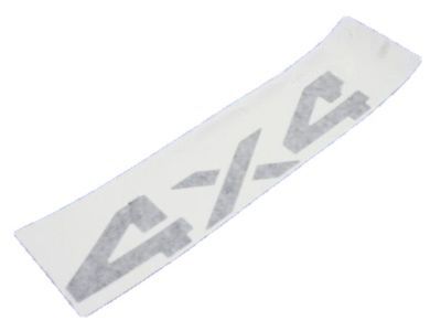 Dodge 5DV76PX9 DECAL 4 x 4