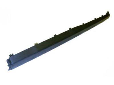 Mopar 1CZ94RXFAD Rocker Molding, Black, Rear Passenger Side