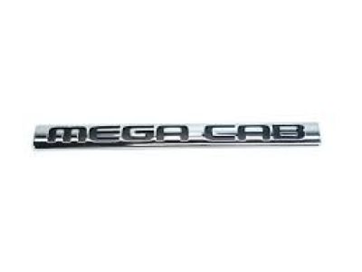 Dodge 55077837AA NAMEPLATE MEGA CAB
