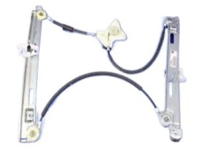 Mopar 68002896AA Window Regulator, Front Passenger Side