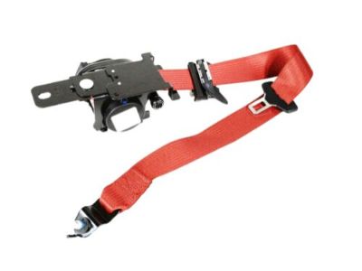 Mopar 1HZ051R5AI Lap & Shoulder Belt, Red, Front Outer Driver Side