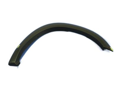 Mopar 1FV90RXFAF Wheel Flare, Black, Front Passenger Side