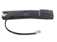 Mopar 1WM991X7AC Outer Buckle, Black, Front