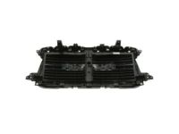 Mopar 68443251AA Grille, Gloss Black, Front Upper
