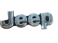Mopar 68348318AB Nameplate, Black, Rear