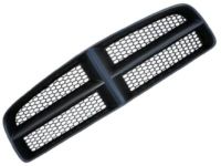 Mopar 68082050AE Grille, Gray, Front Upper