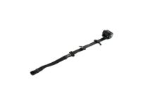 Mopar 6DR28DX9AA Lap & Shoulder Belt, Black/Gray, Front Passenger Side