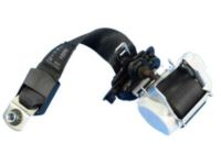 Mopar 1UU52LC5AD Lap & Shoulder Belt, Blue, Rear Outer Passenger Side