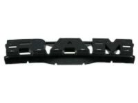 Mopar 68459116AA Nameplate Backing Plate, Black, Front