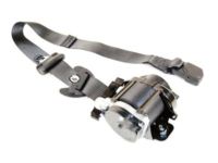 Mopar 6DR29DX9AC Lap & Shoulder Belt, Black/Gray, Front Outer Driver Side