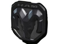 Mopar 68276327AA Emblem, Black, Rear