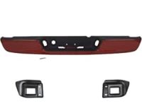 Mopar 55077107AJ Bumper Rear Complete Assembly With Sales Codes Mbf, Ml9 Only