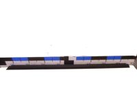 Mopar 5074213AD Weatherstrip Front Door Belt Inner