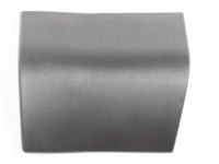 Mopar 1CZ98RXFAB End Cap, Black, Front Passenger Side