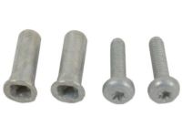 Mopar 55113384AA License Plate Kit Mounting Hardware