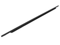 Mopar 5109807AE Belt Weatherstrip, Black, Front Driver Side