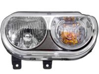 Mopar 5028776AA Headlamp Assembly, Front Passenger Side