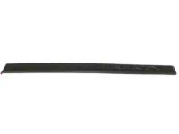 Mopar 5KG82RXFAA Side Molding, Black, Front Passenger Side