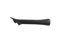 Mopar 1XW54DX9AD Windshield Pillar Trim, Black