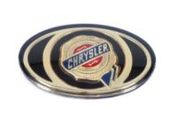 Mopar 4805157 Medallion, Gold, Front