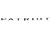 Mopar 68081123AA Nameplate, Silver