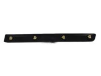 Mopar 1DG40RXFAB Lower Molding, Black, Rear Passenger Side