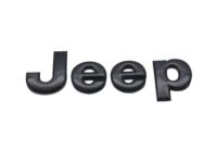 Mopar 68193400AA Nameplate, Gloss Black, Front