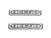 Mopar 68299027AA Nameplate Rubicon Fender