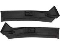Mopar 55372918AD Upper Cap, Black, Front Passenger Side