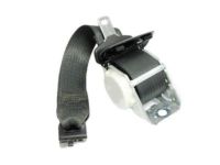 Mopar 1VA70DX9AF Lap & Shoulder Belt, Black, Front Passenger Side