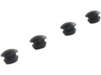 Mopar 68240273AA Overslam Bumper, Rubber