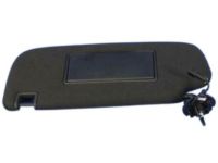 Mopar 1LS25DX9AG Visor Illuminated Includes 3 Attach Screws