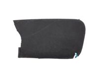 Mopar 1QU44DX9AB Handle Bezel Cover, Black, Rear Passenger Side