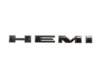 Mopar 68448480AA Nameplate, Black