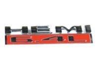 Mopar 68358555AA Nameplate Front Fender 6.4L Hemispherical Fender
