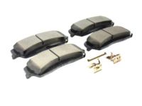 Mopar 5174001AC Pad Kit Front Disc Brake Contains 4 Pads And Slippers