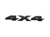Mopar 68250541AA Nameplate, Black, Rear