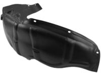 Mopar 55157412AB Wheelhouse Liner, Rear Passenger Side
