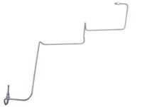 Mopar 4683320 Tube Assembly, Valve To Rear Hose Right